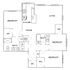 Inviting floor plan showcasing 3 bedrooms, an open living area, dining space, and modern kitchen with ample storage.