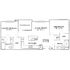 Elegant floor plan showcasing a master bedroom with en-suite bath, second bedroom, spacious living room, and kitchen with dining area. Includes patio/balcony for outdoor enjoyment.