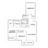 Elegant floor plan showcasing a spacious layout with 3 bedrooms, a modern kitchen, open dining and living areas, and two balconies enhancing outdoor living.