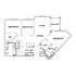 Modern floor plan showcasing 2 bedrooms, a den/study, open living and dining area, equipped kitchen, and cozy balcony.