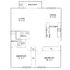 Modern floor plan showcasing 2 bedrooms, spacious living and dining areas, efficient kitchen, and private balcony access.