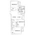 Elegant floor plan showcasing 3 bedrooms with walk-in closets, modern kitchen, open living and dining area, and multiple balconies.