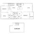 Chic floor plan featuring 2 bedrooms, an office, stylish kitchen, and balcony with spacious living and dining areas. Includes convenient garage space.