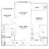 Charming floor plan showcasing a cozy den/office, spacious living room, private deck, and convenient kitchen layout.