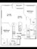 Modern apartment floor plan showcasing 2 bedrooms, expansive living and dining areas, a well-equipped kitchen, and a private balcony.