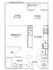 Modern floor plan featuring 1 bedroom, open living and dining area with access to balcony, and a well-equipped kitchen. Includes spacious bathroom and convenient walk-in closet.