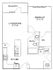Charming floor plan with a spacious bedroom, open-concept living and dining area, modern kitchen, private balcony, and convenient in-unit laundry.