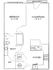 Efficient floor plan showcasing a cozy 1-bedroom apartment with a spacious living/dining area, modern kitchen, and private balcony.