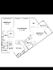 Elegant floor plan showcasing two spacious bedrooms, a living/dining area, kitchen, and two bathrooms with a charming balcony.
