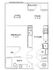 Chic 1-bedroom apartment floor plan with spacious living room, modern kitchen, and private balcony.