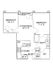 Charming floor plan with two spacious bedrooms, a cozy living/dining area, and a functional kitchen, featuring a balcony for outdoor enjoyment.