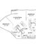 Chic floor plan showcasing two spacious bedrooms, open living/dining area with balcony, modern kitchen, and three well-appointed baths.