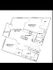 Modern floor plan with 2 bedrooms, spacious living/dining area, and two baths, featuring a balcony and well-equipped kitchen.