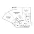 Contemporary floor plan showcasing 2 spacious bedrooms, open living/dining area, modern kitchen, and private balcony.