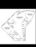 Modern floor plan displaying two spacious bedrooms, an open living and dining area, balcony, and a well-equipped kitchen. Includes office space, two bathrooms, and convenient walk-in closets.