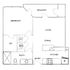 Retreat at Sweetwater - One-Bedroom Floorplan