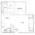 Retreat at Sweetwater - One Bedroom Floorplan