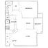 Retreat at Sweetwater - One Bedroom Floorplan