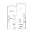The Sawyer at One Bellevue Place - One Bedroom Floorplan