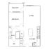 Harper Place at Bees Ferry - One-Bedroom Floorplan