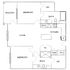 Harper Place at Bees Ferry - Two-Bedroom Floorplan