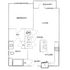 The Anson - One-Bedroom Floorplan
