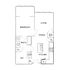 The Sawyer at One Bellevue Place - One-Bedroom Floorplan