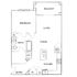 The Sawyer at One Bellevue Place - One Bedroom Floorplan