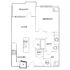 Emerson at Montford Park - One-Bedroom Floorplan