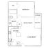 Providence Trail - One Bedroom Floorplan