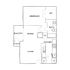 Anson at the Lakes - One-Bedroom Floorplan
