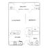 Wesley Village - One-Bedroom Floorplan
