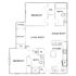 Providence Trail - Two-Bedroom Floorplan