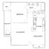 Ridge at Roper Mountain - One-Bedroom Floorplan
