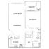 Wesley Village - One-Bedroom Floorplan