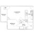 Lenox Regent Comb - One-Bedroom Floorplan