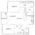 Wesley Village - Two-Bedroom Floor Plan