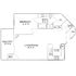 Lenox Regent Comb - One-Bedroom Floorplan