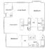 Wesley Village - Two-Bedroom Floorplan
