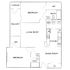 Sable Brookfield - Two-Bedroom Floor Plan
