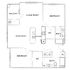 Wesley Village - Two-Bedroom Floorplan