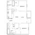 Addison at South Tyron - Two Bedroom Floorplan