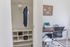 University Pointe, interior, bedroom, desk, chair, closet, wood floor