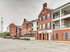 East Edge building exterior featuring the outside of the leasing office.