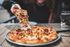 Eating Pizza