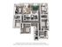Contemporary 3D floor plan showcasing 3 bedrooms, open living space, modern kitchen with island, and a gaming area.