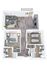Beautifully designed 2-bedroom apartment floor plan featuring a modern living room, spacious kitchen, and two elegant bathrooms.
