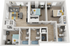3 BED 3 BATH