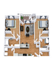 2 Bed 2 Bath - B7