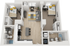2 BED 2 BATH